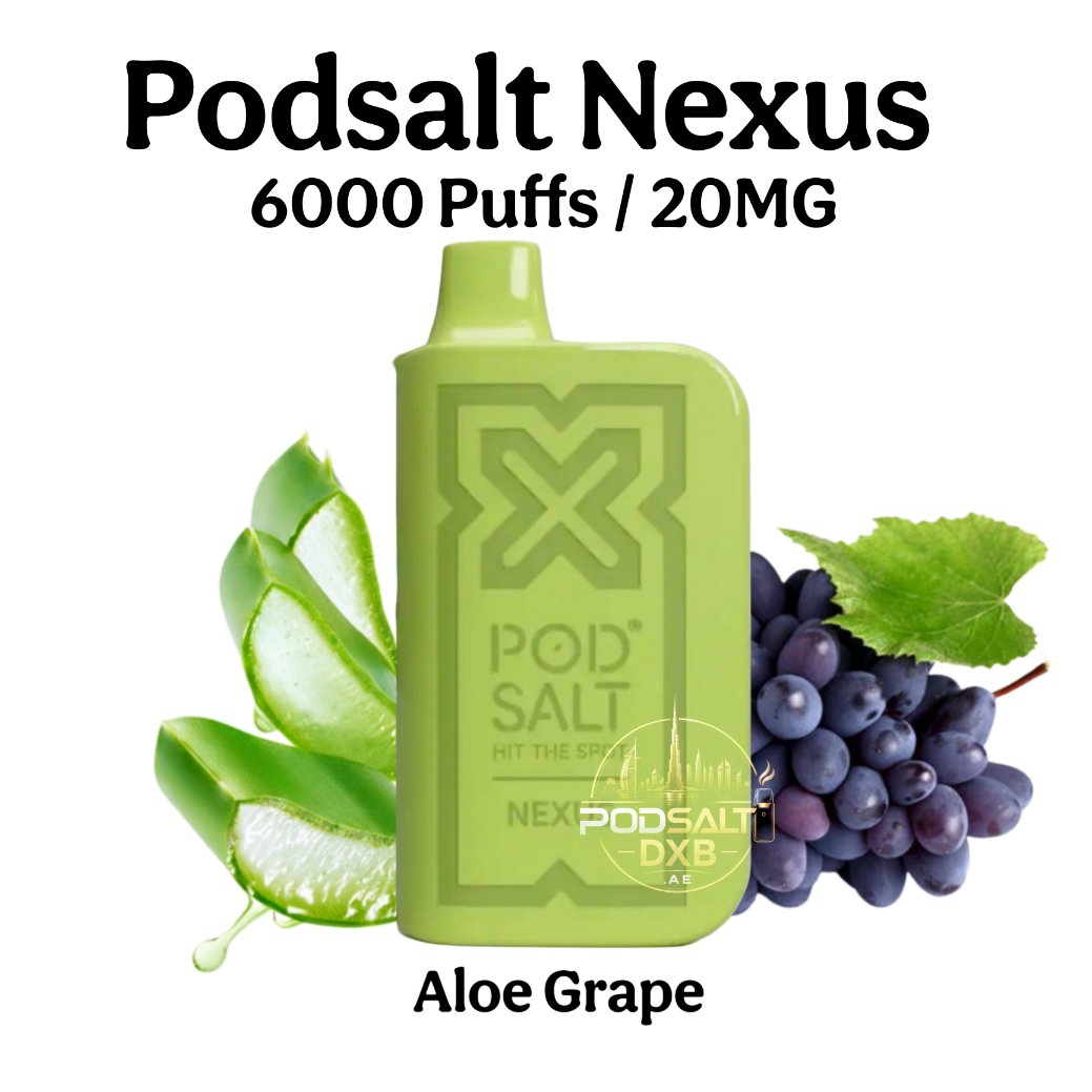 Pod Salt Nexus 6000 Puffs Aloe Grape