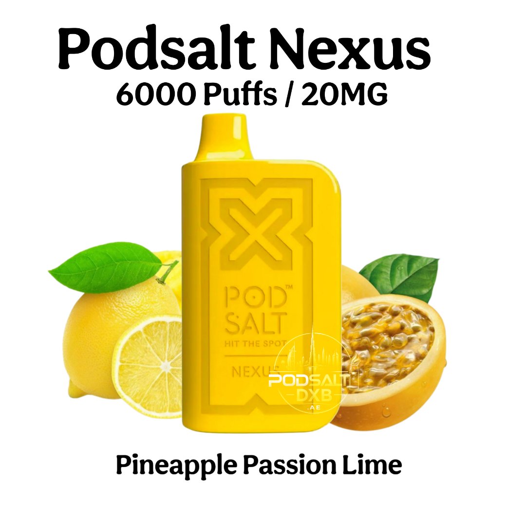 Pod Salt Nexus 6000 Puffs Pineapple Passion Lime