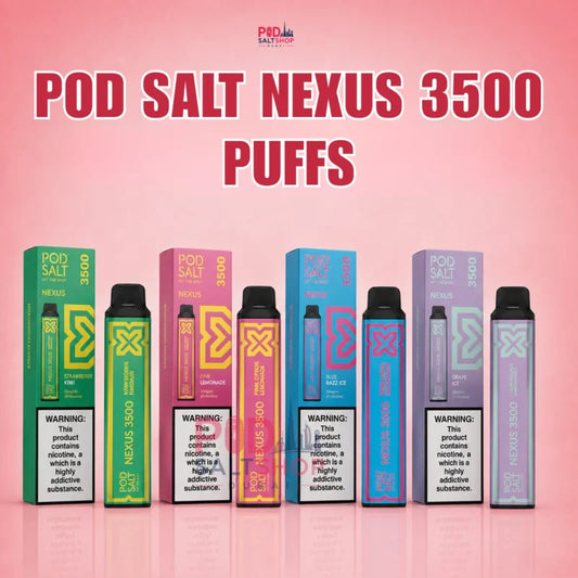 Pod Salt Nexus 3500 Puffs 20 mg Disposable Vape