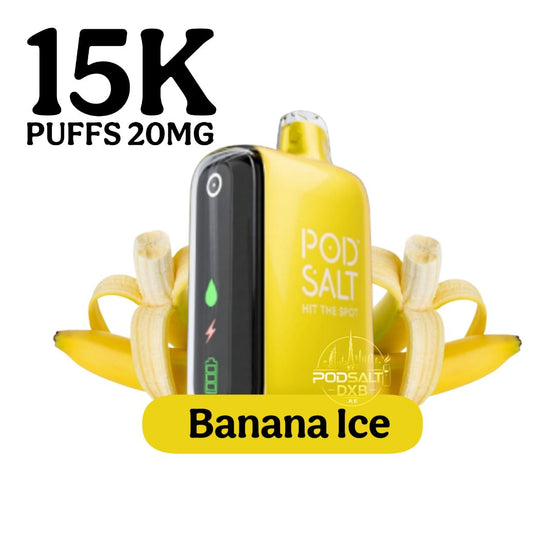 Pod Salt 15000 Puffs Banana Ice