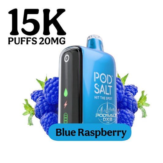 Pod Salt 15000 Puffs Blue Raspberry