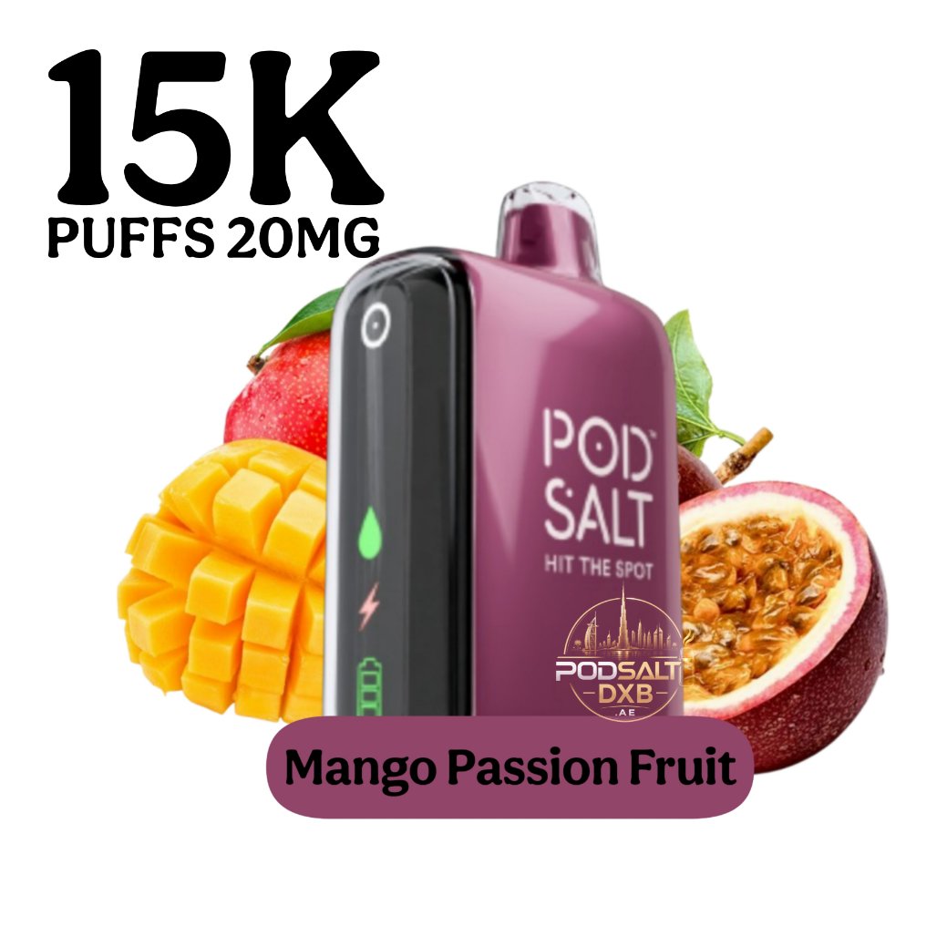 Pod Salt 15000 Puffs Mango Passion Fruit