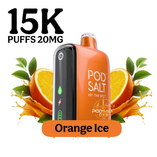 Pod Salt 15000 Puffs Orange Ice
