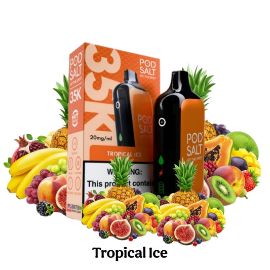 Pod Salt 35000 Puffs Tropical Ice