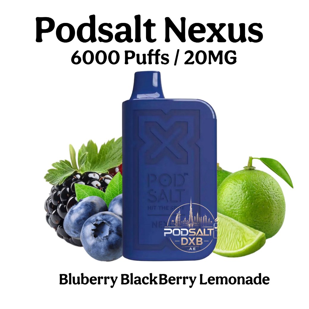 Pod Salt Nexus 6000 Puffs Blueberry Blackberry Lemonade