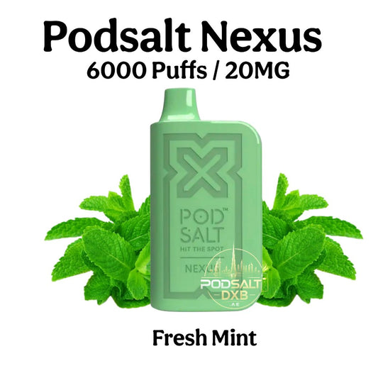 Pod Salt Nexus 6000 Puffs Fresh Mint