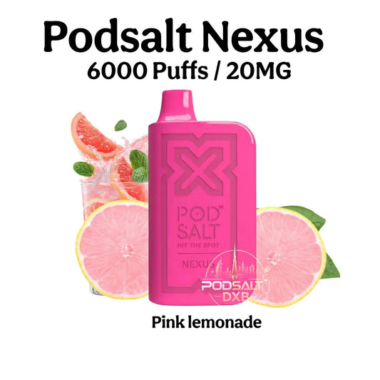 Pod Salt Nexus 6000 Puffs  Pink Lemonade
