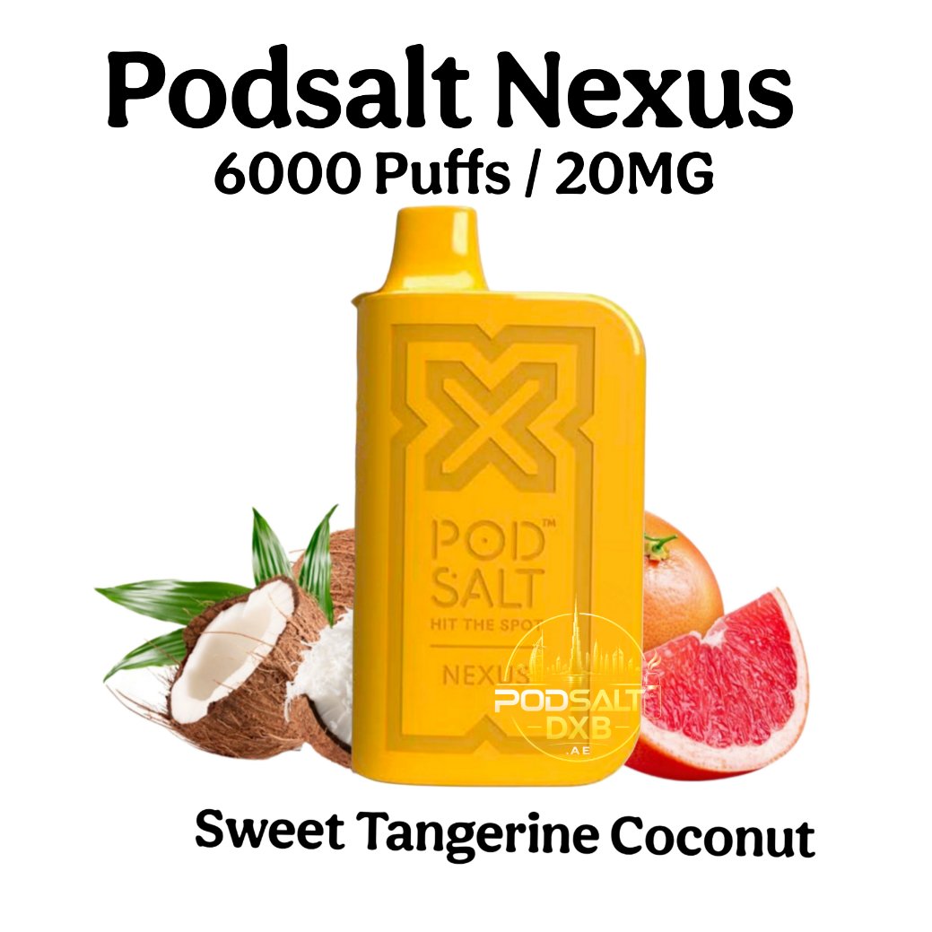 Pod Salt Nexus 6000 Puffs Sweet Tangerine Coconut